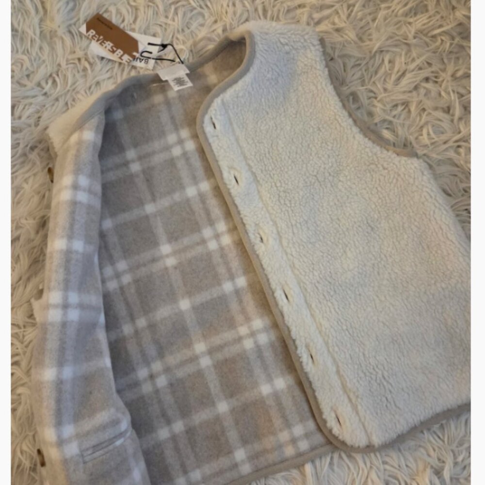 BAILEY/44 Reversible Vest w/ Sherpa Interior | Extra Small | NWT
